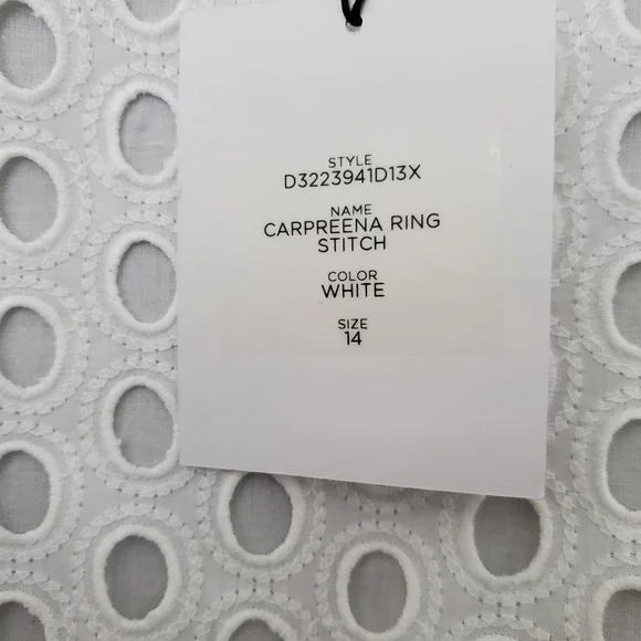 Diane von Furstenberg Carprenna Ring Stitch Dress 14. - Picture 7 of 16